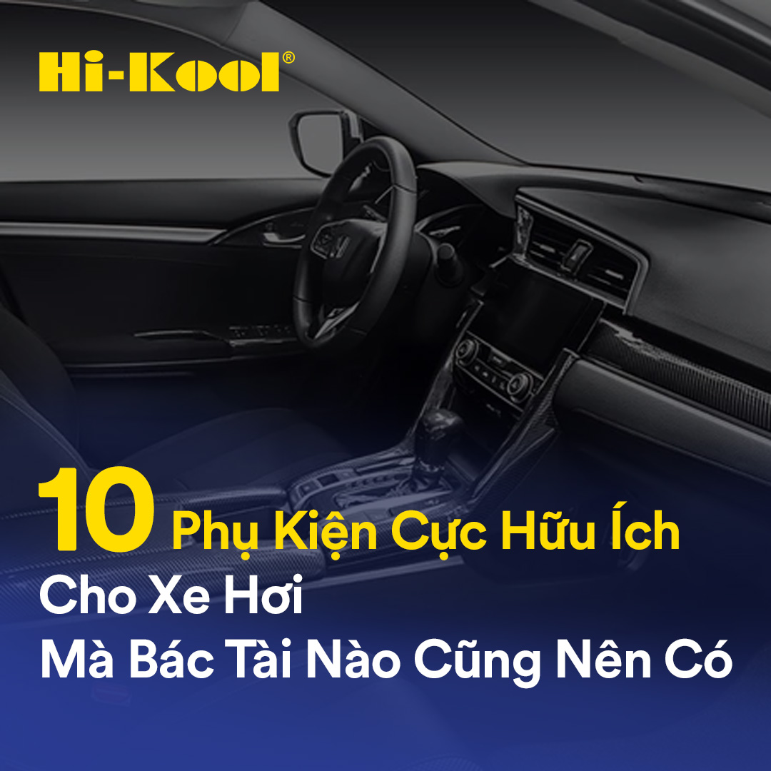 10 Phụ Kiện Cực Hữu Ích Cho Xe Hơi Mà Bác Tài Nào Cũng Nên Có
