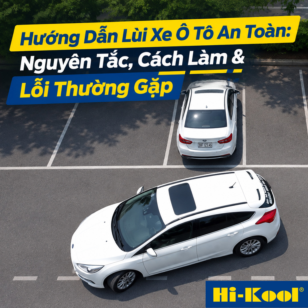 Hướng Dẫn Lùi Xe Ô Tô An Toàn: Nguyên Tắc, Cách Làm & Lỗi Thường Gặp